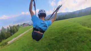 Kronplatz Herrnegg  Buttercup speedflying line [upl. by Binnings270]