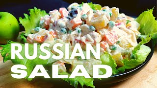 Quick and Easy Russian Salad Recipe [upl. by Eeslehc]