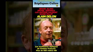 Michel BLANC michelblanc punchlines répliquescultes shorts best film alaindelon bestoff [upl. by Noillid]