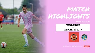 Match Highlights  Mickleover vs Lancaster City [upl. by Gratianna]