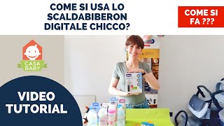 Come si usa lo SCALDABIBERON DIGITALE CHICCO [upl. by Nemad]