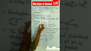 Nitration of benzeneschoolexam chemistry [upl. by Anderegg]