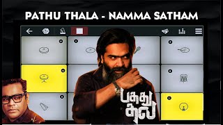 Pathu Thala  Namma Satham BGM  Walkband  FL  SM Music Fest  STR  AR Rahman [upl. by Yhtur]