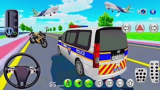 3D Driving Class Simulation  Funny Police Officer Refuel His Super Car Gas Crazy Driving Gameplay [upl. by Nimajeb]