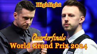 Judd Trump vs Mark Selby QF Highlight World Grand Prix 2024 Snooker [upl. by Eelsnia]