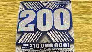 WINNING SESSION 2 Tickets 200X NYC NY Lottery Scratch Off Tickets [upl. by Hanahs77]