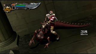 God of War 1 Medusa God Mode No Damage [upl. by Sucramrej]