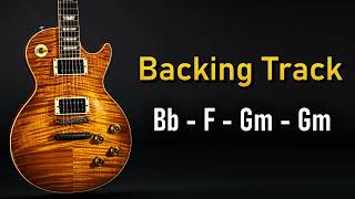 Classic Rock BACKING TRACK G Minor  60 BPM  Guitar Backing Track [upl. by Higgins]