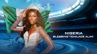 BLESSING TEMILADE ALIMI  INTRODUCTION VIDEO  MISS COSMO NIGERIA 2024 [upl. by Alliuqet]