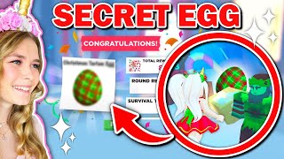 WINNING The NEW SECRET EGG In Adopt Me Roblox [upl. by Naras]