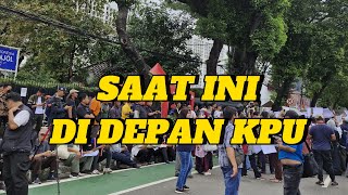 🔴 LIVE TERKINI DI DEPAN KPU [upl. by Kleper]