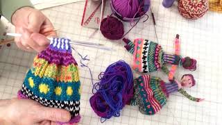 Knit Dancing Doll Part 1 of 3 [upl. by Isidor]