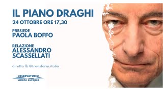 Il discorso di Mario Draghi sulla UE [upl. by Siugram735]