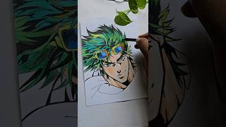 Drawing Joseph Joestar  JoJos Bizarre Adventure shorts josephjoestar jojosbizzareadventure [upl. by Keelby217]