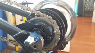 Shimano Alfine 8 coasting noise  normal [upl. by Felicio]