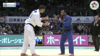 Judo Grand Slam Tokyo 2013 Lukas KRPALEK CZE  Ilias ILIADIS GRE Elimination 100kg [upl. by Gall]