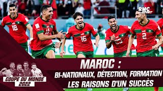 Coupe du monde 2022  Binationaux formation Larguet explique la réussite du Maroc [upl. by Kabab]