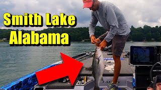 Trolling Around for Bass on Smith Lake [upl. by Valentin]