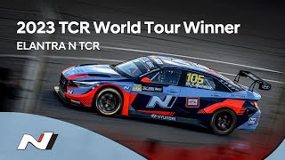 Hyundai N  2023 TCR World Tour Winner – Elantra N TCR [upl. by Carter]