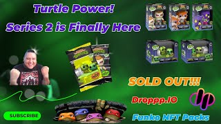 Turtle Power TMNT S2 FUNKO NFT Packs [upl. by Sabu880]