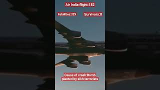 Air India flight 182 crash [upl. by Egoreg]