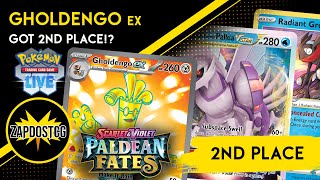 2nd Place Gholdengo ex Deck From 1300 PLAYERS Pokemon TCG [upl. by Laurel]