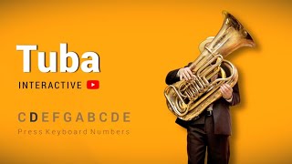 YouTube Tuba  Play on YouTube with your number keys [upl. by Farr]