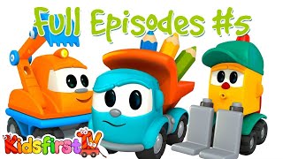 Leo the Truck Full Episodes 5 Kids cartoons [upl. by Merari304]