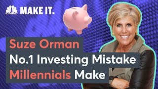 Suze Orman No1 Investing Mistake Millennials Make [upl. by Luapsemaj]