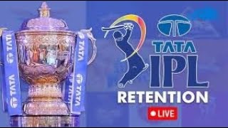 LIVE IPL 2025 RETENTION  ALL TEAM RETENTION LIST FOR IPL 2025  LIVE IPL RETENTION [upl. by Airdnua]