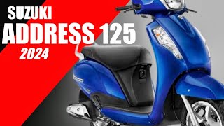 All NEW Suzuki Address 125 2024 New Colors [upl. by Ahsieuqal]