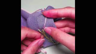 COOL IDEAS FOR YOUR OLD CLOTHESTOP STITCHES IN HAND EMBROIDER diy sewinghack sewing [upl. by Nunes]