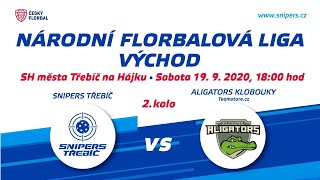 Snipers Třebíč quotAquot vs Aligators Klobouky Teamstorecz [upl. by Eceirehs]