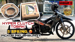 How To Change Clutch Plate 125ZR  HYPER CLUTCH TOBAKI PADU TEROK [upl. by Elberta]