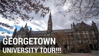 GEORGETOWN UNIVERSITY TOUR [upl. by Nnayllek]