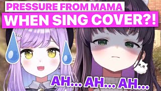 Shinomiya Runa Pressured By Her Mama To Sing Covers Nishizawa 5mm amp VSPO Eng Subs [upl. by Redd]