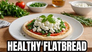 Cottage Cheese Flatbread  The Healthiest Bread You Can Make [upl. by Yzdnil]