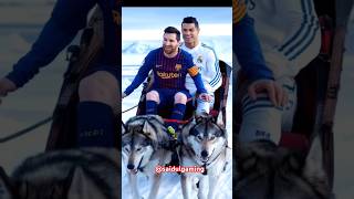 Messi and Ronaldo Enjoy Time 😂😲🫂shorts funny messi ronaldo enjoy shortsfeed tending [upl. by Anomas311]