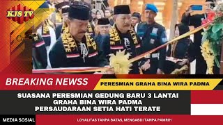 🇮🇩 Suasana Peresmian Gedung Baru GRAHA BINA WIRA PADMA Padepokan Agung SH Terate [upl. by Hetti14]