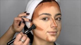 Contouring  maquillaje novia bohemia ♥ [upl. by Ahsets]