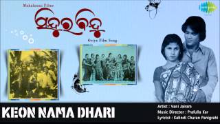 Keon Nama Dhari  Sindura Bindu  Oriya Film Song  Vani Jairam [upl. by Mailli]