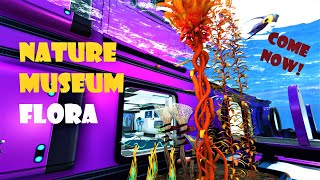 SUBNAUTICA Below Zero base tour  NATURE MUSEUM FLORA [upl. by Jaf]