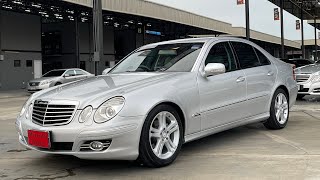 สุดสวย นานๆ มาที Benz E220 Cdi ดีเซล หน้าธนู 2007 [upl. by Irby]