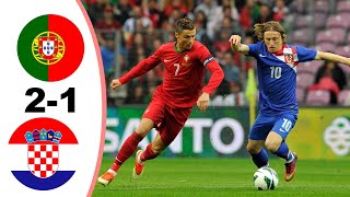 Portugal vs Croatia 21  Highlights amp All Goals  UEFA Nations League 2024 [upl. by Sewellyn597]