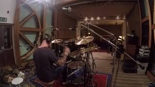 Recording drums  Monnow Valley Studio Wales  Ludwig drums [upl. by Nnasus]