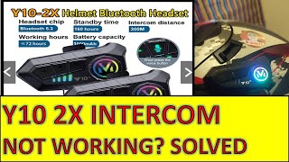 Y10 2X INTERCOM NOT WORKING SOLVED [upl. by Dena138]