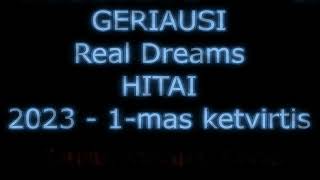 Geriausi Real Dreams hitai  2023  1mas ketvirtis sausis vasaris kovas [upl. by Donavon751]