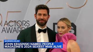 John Krasinski named People magazines Sexiest Man Alive [upl. by Gilberto]