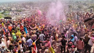 Barsana Holi lathmar holi laddu maar holi Sampurn Braj Darshan is live [upl. by Hasile]