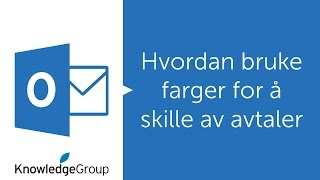 Hvordan bruke farger for å skille av avtaler  Norsk 2016  2013  2010 [upl. by Midian686]